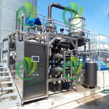 Компактная конструкция испарителя MVR для воды