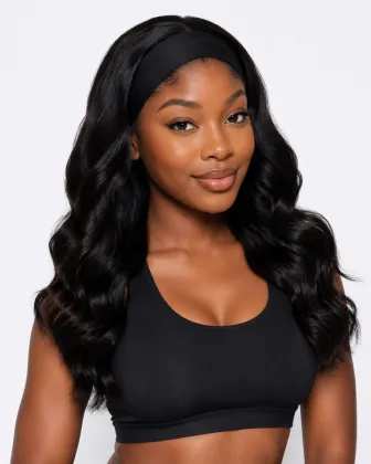 Headband Wig Human Hair