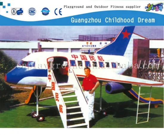 (HD-18802)Airlines aircraft fiberglass playground equipment