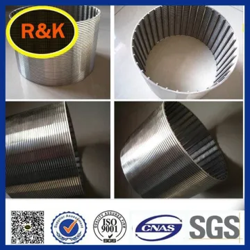 Johnson wedge wire water well screen filter