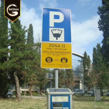 Señalización de búsqueda de forma de aluminio personalizada City Park