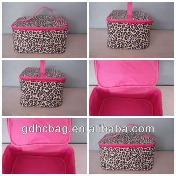 2013 Autumn Lady's First Choice Mature Nobel fashion PU/Clear PVC Makeup bag,cosmetic case