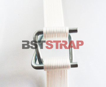 Polyester composite cord strap for cargo lashing