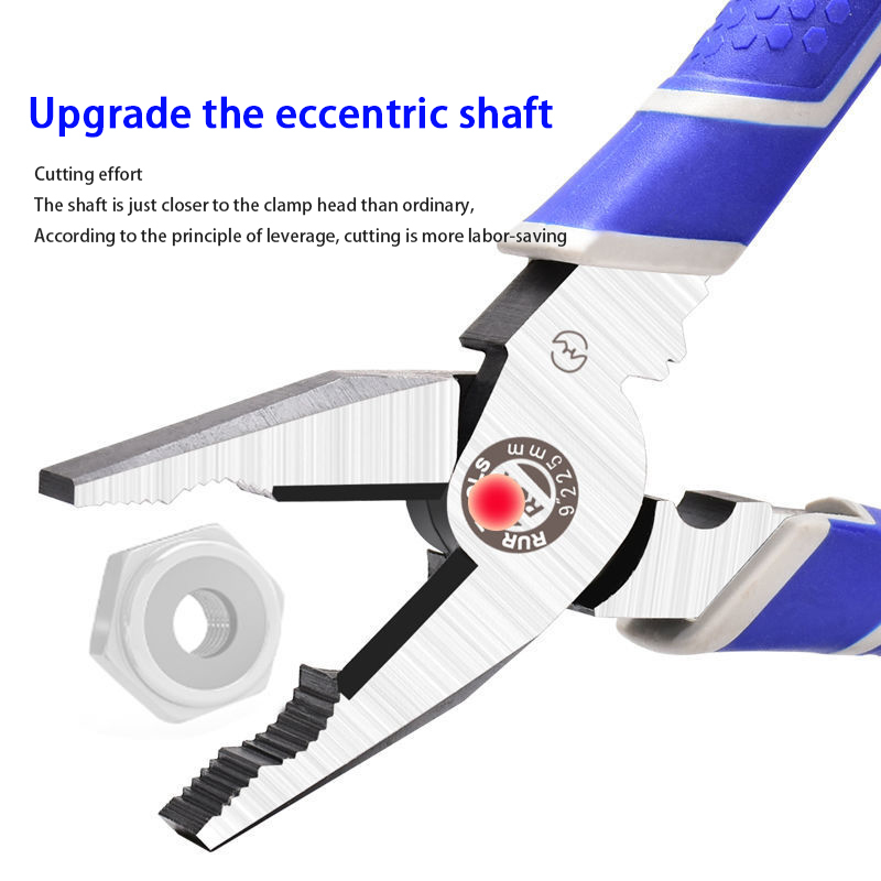 Multifunctional Electrician Tools Universal Long Nose Diagonal Pliers  Wire Cable Cutter  6" 8" 9" Wire Cutter Pliers