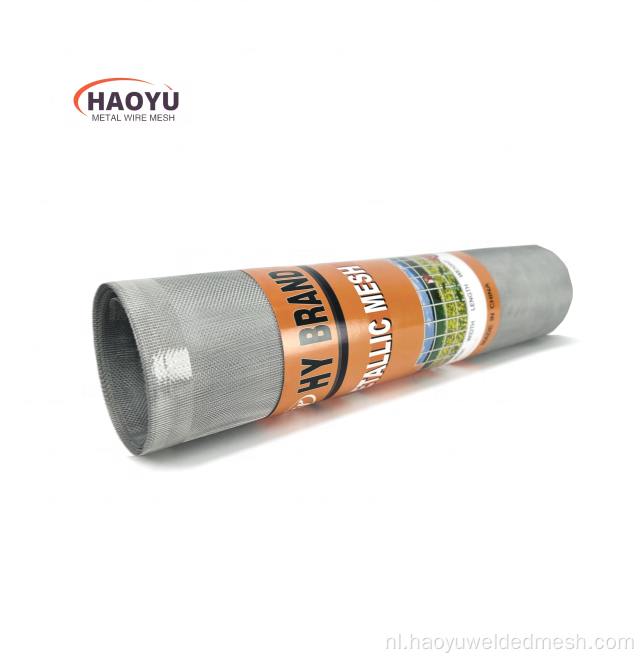60x60 mesh zeshoekige mesh buitenaluminium geweven gaas