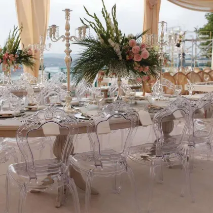 tables for events wedding outdoor chair sashes