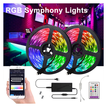 Smart WiFi LED Strip Lights - 5050 RGB Dimmable 5M 10M 15M 20M RGBW RGB+CW Tuya