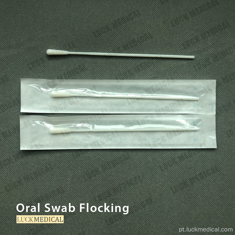 Coleção de amostras e Swab Oral/Nasal CE