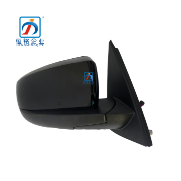 New Black X5 E70 LCI Side Rearview Mirror Assembly with Camera