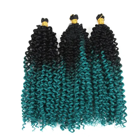 Hot Sale 31 Colors Curly Kinky Braids Blonde Synthetic Wholesale Vendors Passion Twist Water Wave Curly Hair Crochet