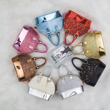 Children sequins girls bags handbags star tassel accessories toddler girl hand bags