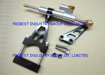 Motorcycle Steering Damper for CB400 92-98 1992 1993 1994 1995 1996 1997 1998 silver
