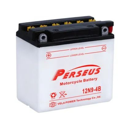 best motorcycle battery brand 12N9-4B Dry charged motorcycle battery 12V 9AH