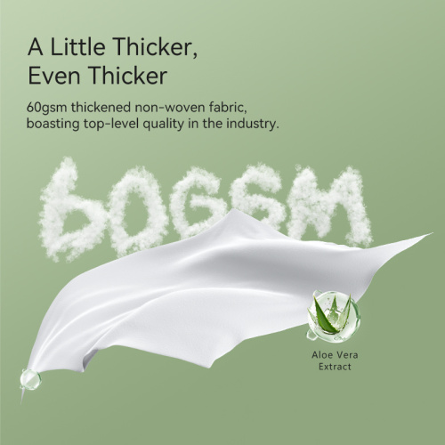 Salvietta umidificata per il viso in cotone di alta qualità di ZRG