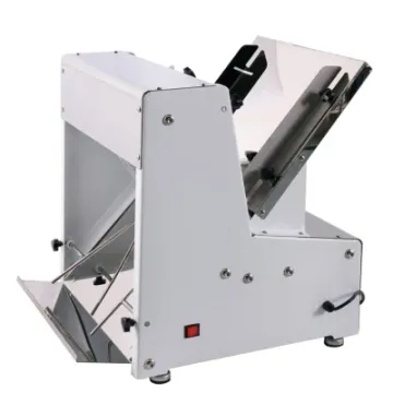 250W Electric Bread Slicer Commercial Bread Cutter 31 Slices Loaf Toast Cutter Stainless Steel Bread Processing Machine Q31