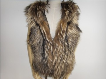 Natural Fur Vest Es821-1