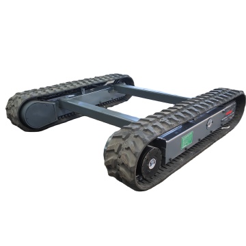 High Capacity Rubber Track Chassis for Crawler Excavators