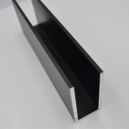 Aluminium U Shape Anodized U shape profile Manufactory