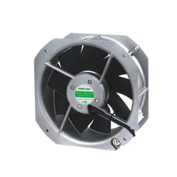 SALZER PD225M-220 AC अक्षीय प्रशंसक, 225x225x80 मिमी, धातु प्ररित करनेवाला, IP54, TUV CE स्वीकृत
