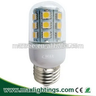 E27 Base 30w halogen replacement led bulb 31 x 77mm 360 degree 330-350lm G9 led bulb 4w 5050SMD