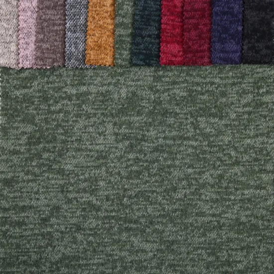 textile dyed jersey fleece loose knitted fabric