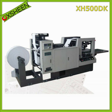 XH-450 bill paper creasing and folding machine
