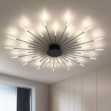 Modern LED Ceiling Lights: Bedroom & Living Room Chandeliers & Pendants