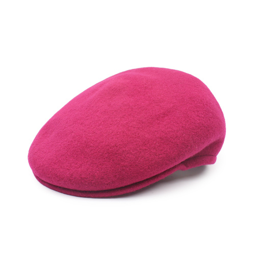 Wool Belt Custom Woolen Pure Color Duck Tongue Beret Supplier