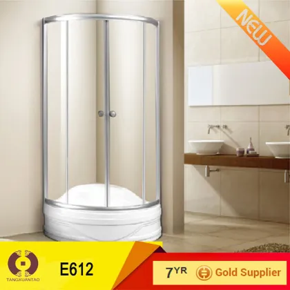 Foshan glass shower room sanitary ware (E612)