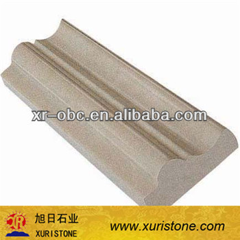 Cream Marfil beigemarble stone border
