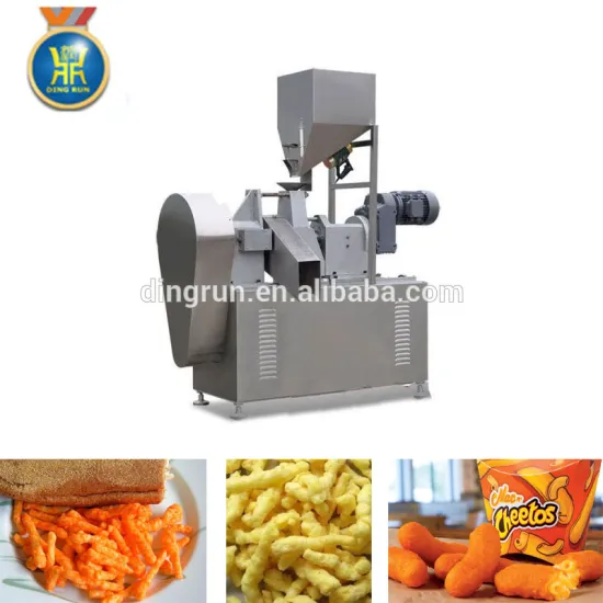hot sell high quality fried food machine kurkure extruder machinery