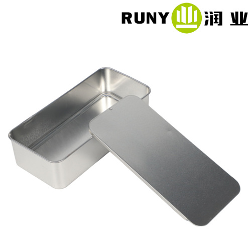 Экологичная упаковка из жести с выдвижным верхом