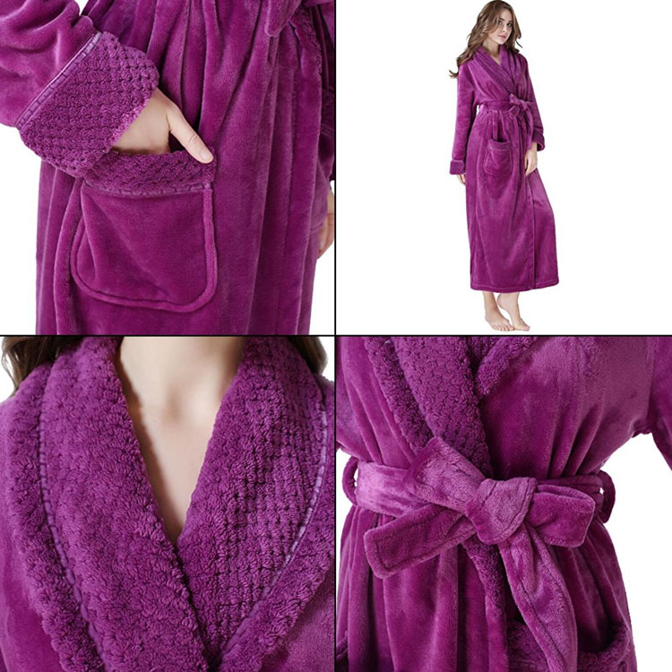 Fleece Bathrobe