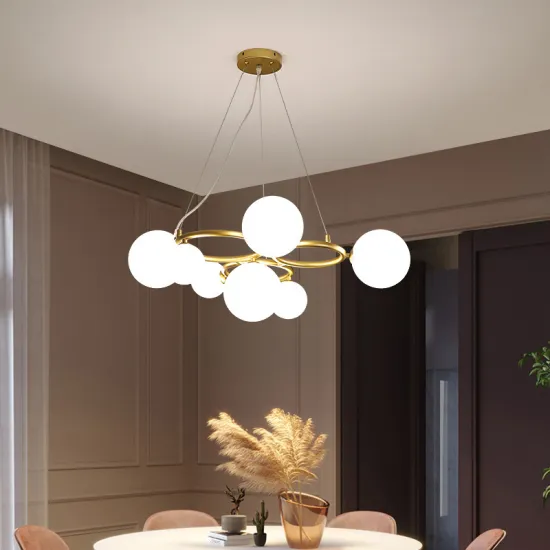 Modern Glass Pendant Light Chandelier for Home Ceiling Lighting