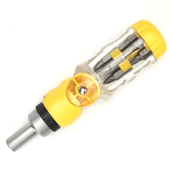 12Pcs Multi-Bit Precision Ratchet Screwdriver Set