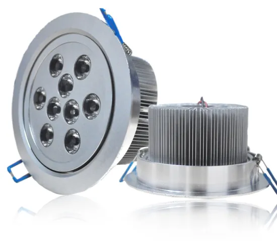 6063 Aluminum 9 Watt Epistar Dimming Recessed Led Downlights Globes Replacement