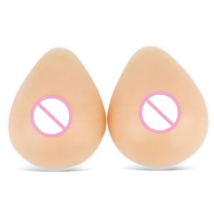 Medical-Grade Silicone Breast Implants Prosthetic Bra with Nipple for Breast Cancer Patients