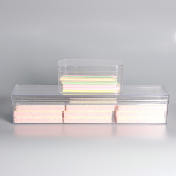 PS Square Plastic Cookie Candy Boxes - Bekas Rawat Manis