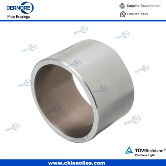 oil-retaining bimtellic bearing self-lubricant heat resistant bearing