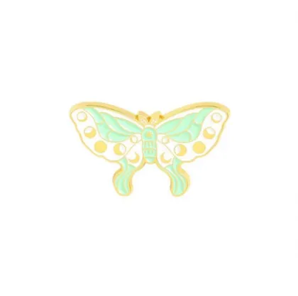 Pastel Soft Enamel Flying Swallow Brooch for Women