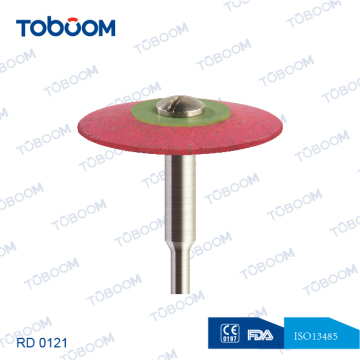 RD0121 Rubber diamond polisher HP shank ( dental polisher and tooth polisher) Special for zirconia/porcelain workpiece