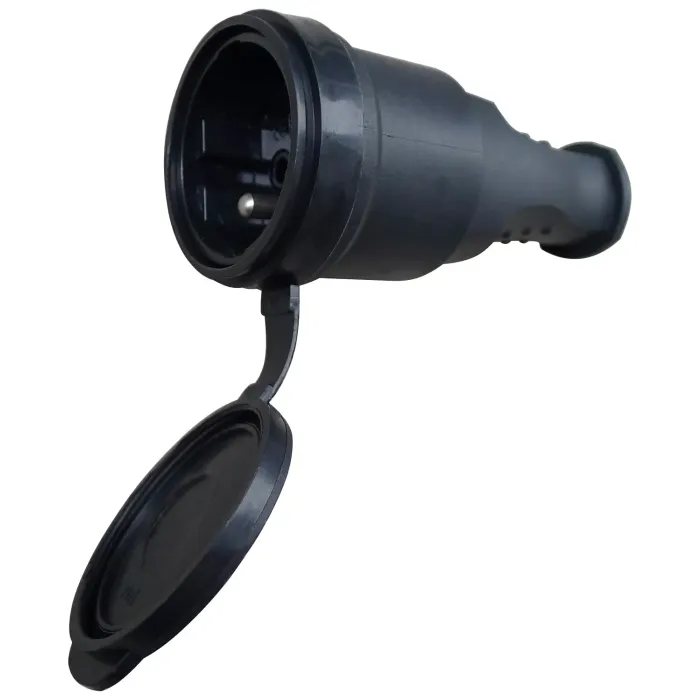 Ekstensi Steker Luar Ruangan Tahan Air dan Tahan Debu Eropa