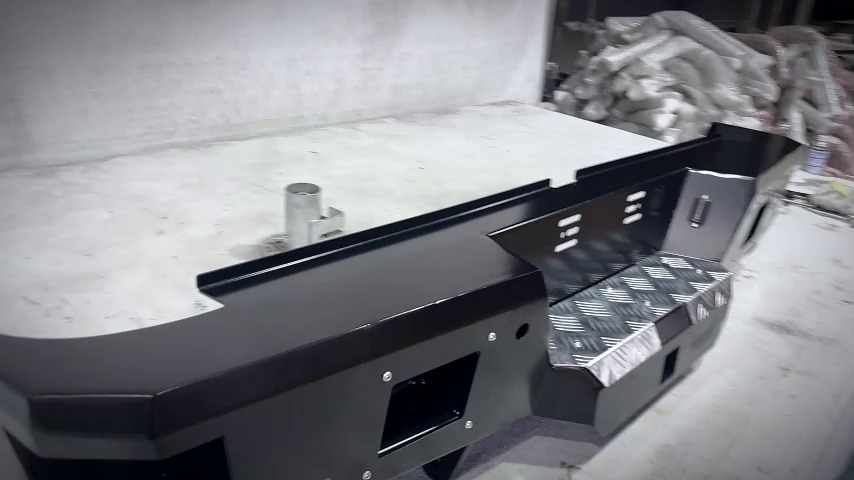 Steel Rear Bumper for Hilux VIGO REVO rocco