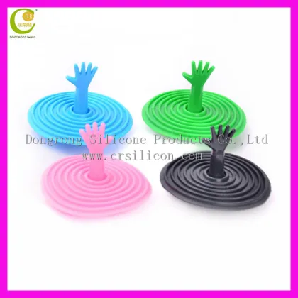 2017 Hot sale silicone drain stopper / silicone help sink plug / silicone floor drain