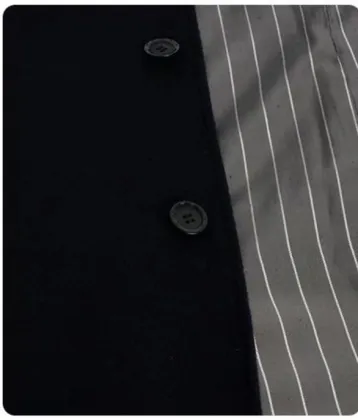 Men Black Cashmere Coat