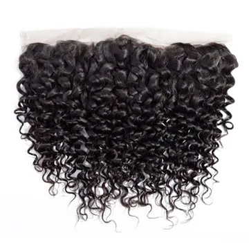 Shmily Water Wave 13x4 Brazilian Human Hair Swiss Lace Frontal Piece 4x4 2x6 5x5 13x6 6x6 7x7 360 Frontal With Bleached Knots