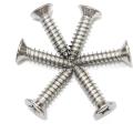 Cross pan head self-tapping stainless steel screws