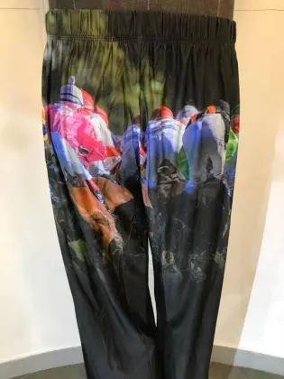 Men's Casual Positioning Printed Pants Trousers