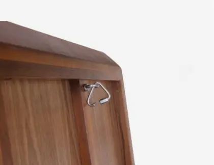 Wood Mirror Bedroom Furniture Hotel Furniture