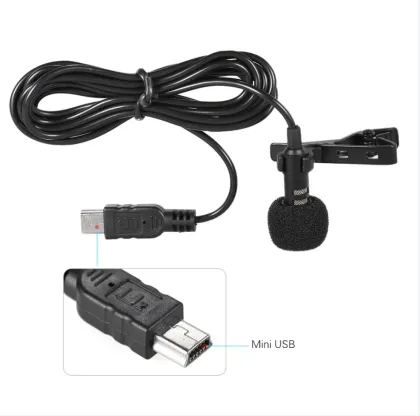 OEM Lavalier Lapel Microphone for GoPro Hero4/3+/Hero3 Camera
